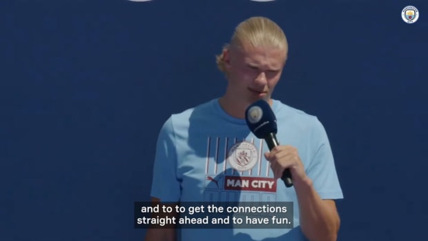 Haaland: 'When I have fun, I score goals, I win games.'